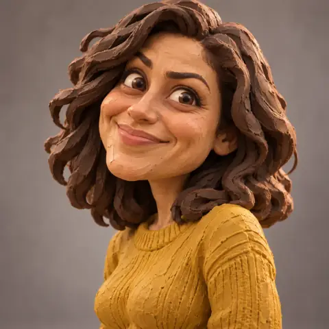 Modelled Caricature style preview