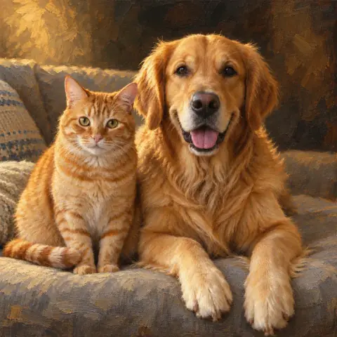 Oil Pet Portrait style preview